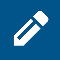 White pencil icon.