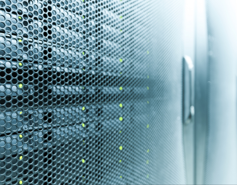 Data center generator is working